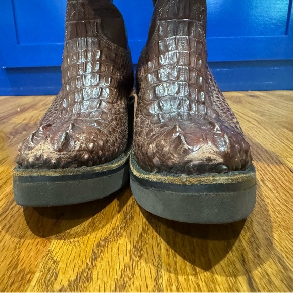 Handmade Crocodile Lucchese Boots - Picture 4 of 10